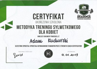 metodyka treningu sylwetkowego dla kobiet